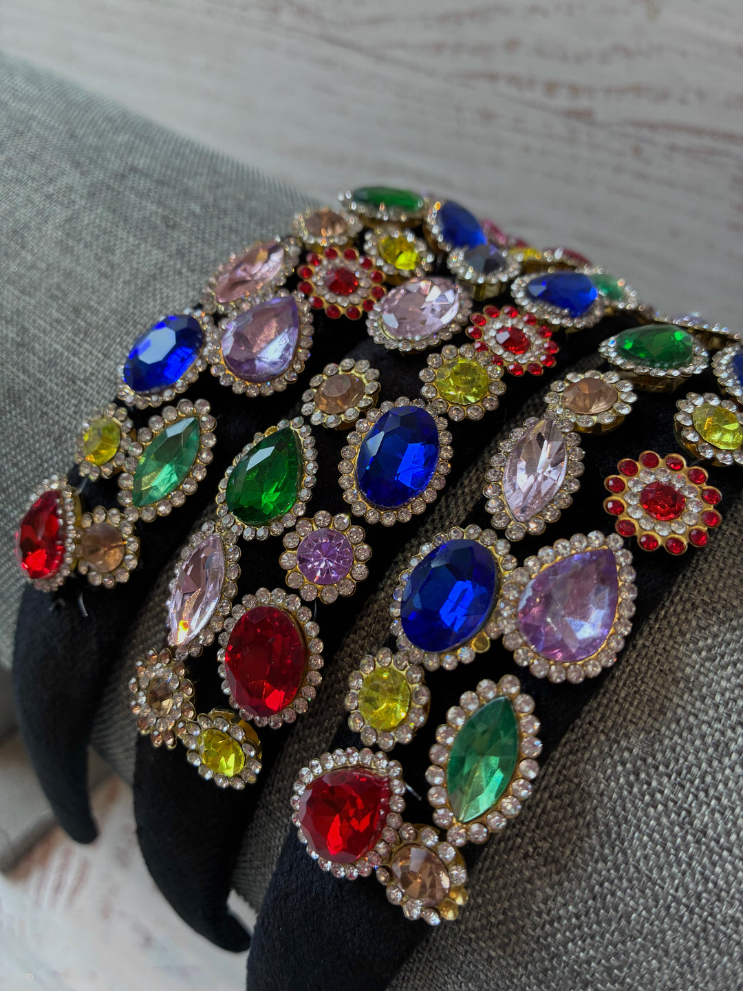 Headband | Jewel Headband - Black | Bari Lynn Accessories