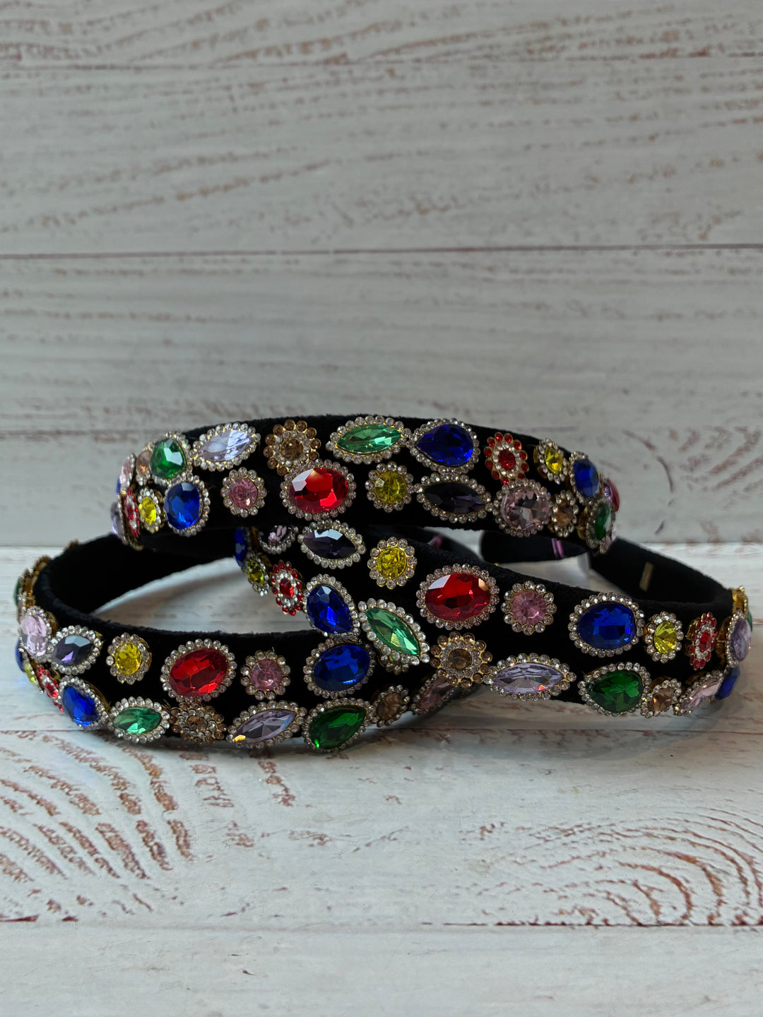 Headband | Jewel Headband - Black | Bari Lynn Accessories