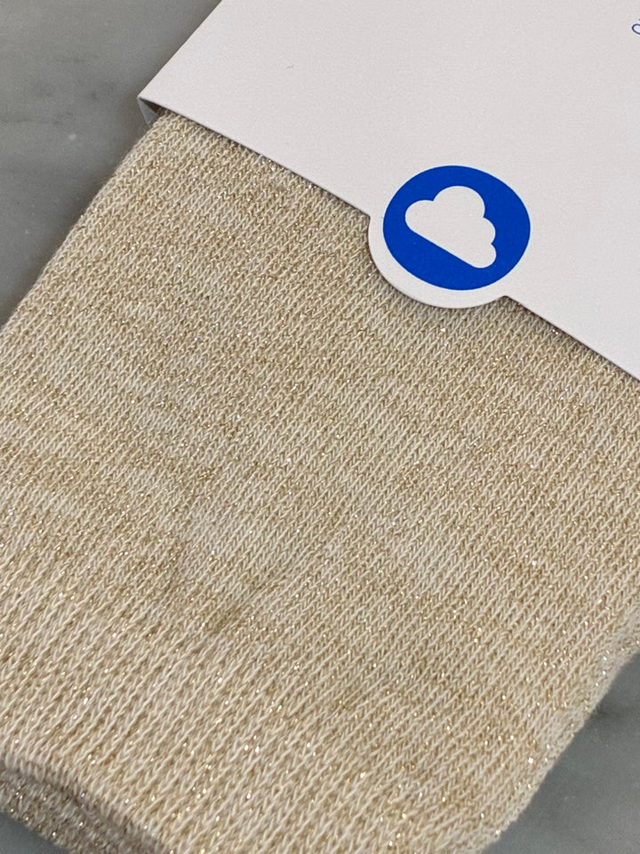 Hat | Lurex Tights- Beige | Mayoral