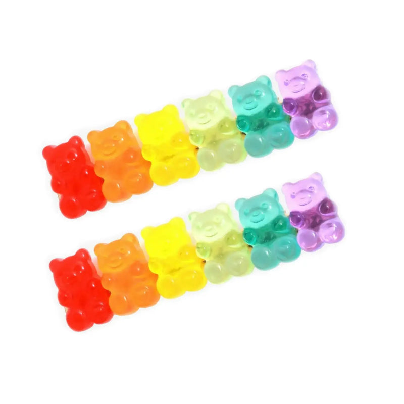 Hair Clips | Gummy Bear - Rainbow | Mavi Bandz