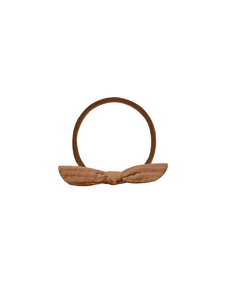 Baby Little Knot Headband | Camel | Rylee and Cru
