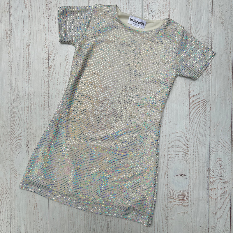 Tween Dresses | Mirror Ball Sparkle Short Sleeve Dress | Les Tout Petits