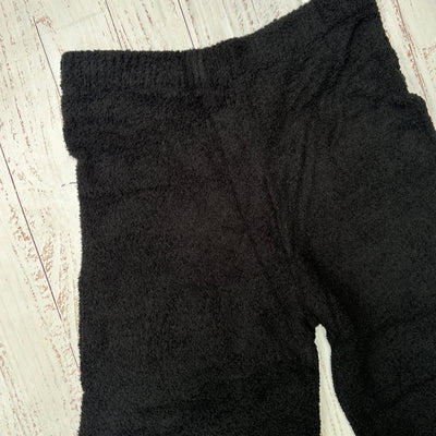 Tween Pants | Fuzzy Black Palazzo Pant | Flowers by Zoe