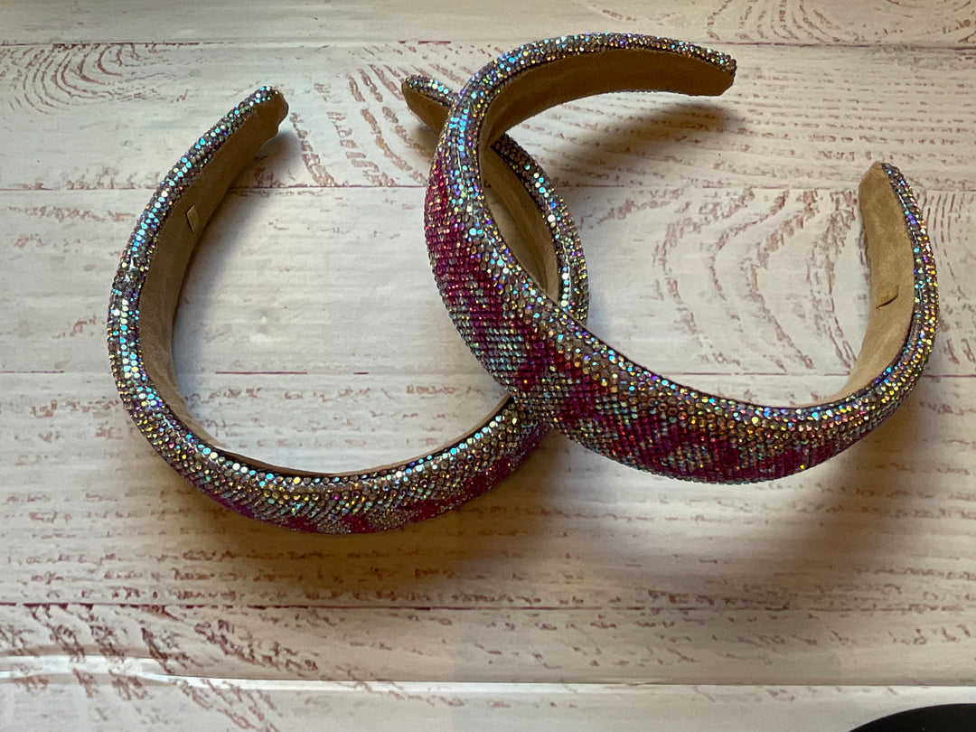 Headband | Fully Crystallized Birthday- Pink | Bari Lynn Accessories