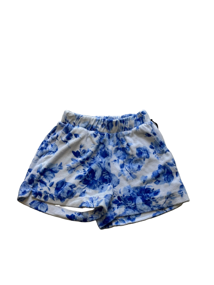 Tween Bottoms | Terry Cloth Pool Shorts - Deja Blue | Tenly