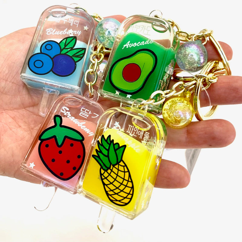 Keychains | Ice Pop Fruits Keyring| BC Mini