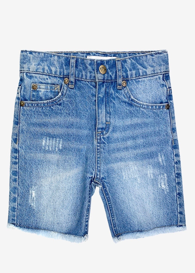 Boys Pants| Light Wash Denim Shorts | Appaman