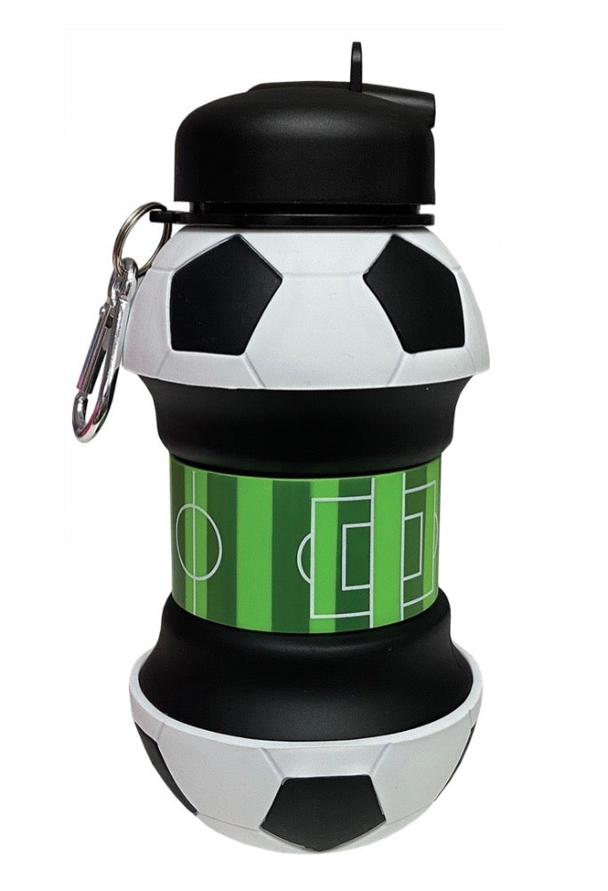 Water Bottle | Collapsible - Soccer | Iscream
