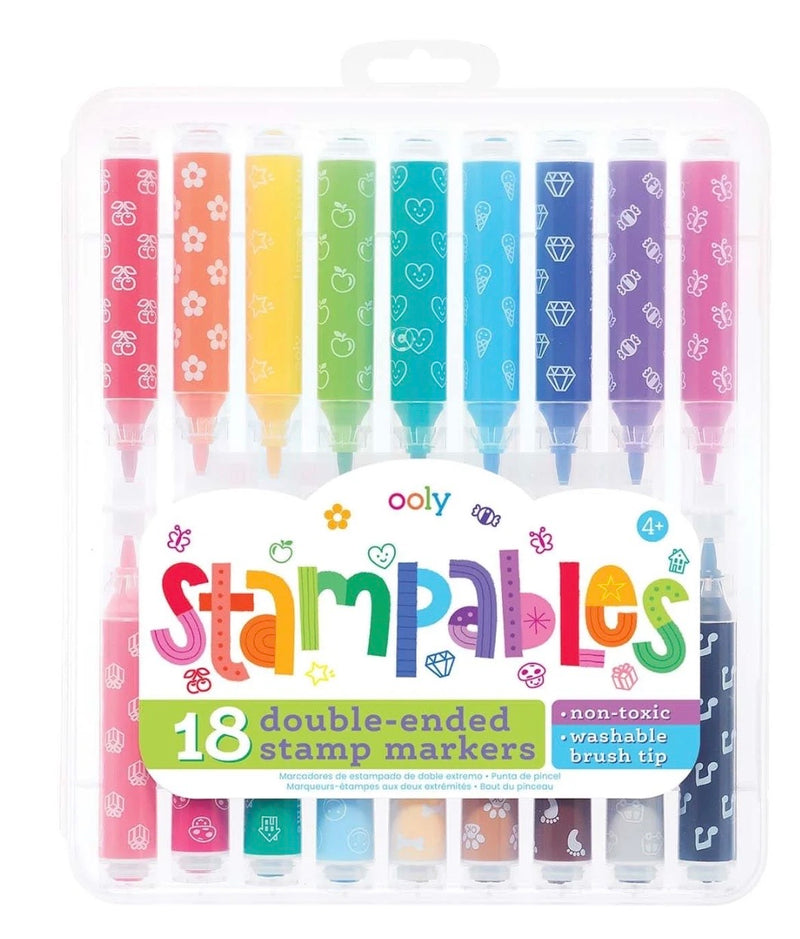 Arts and Crafts | Stampables Double Ended Markers | ooly