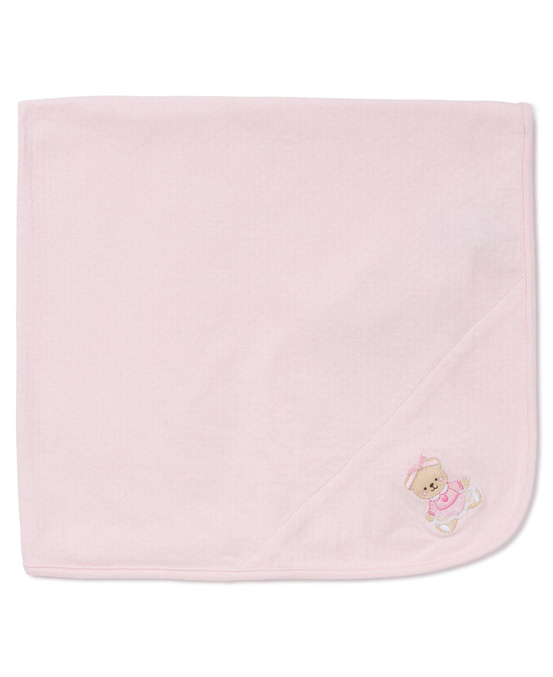 Baby Receiving Blanket | Sweet Bear- Pink | Little Me
