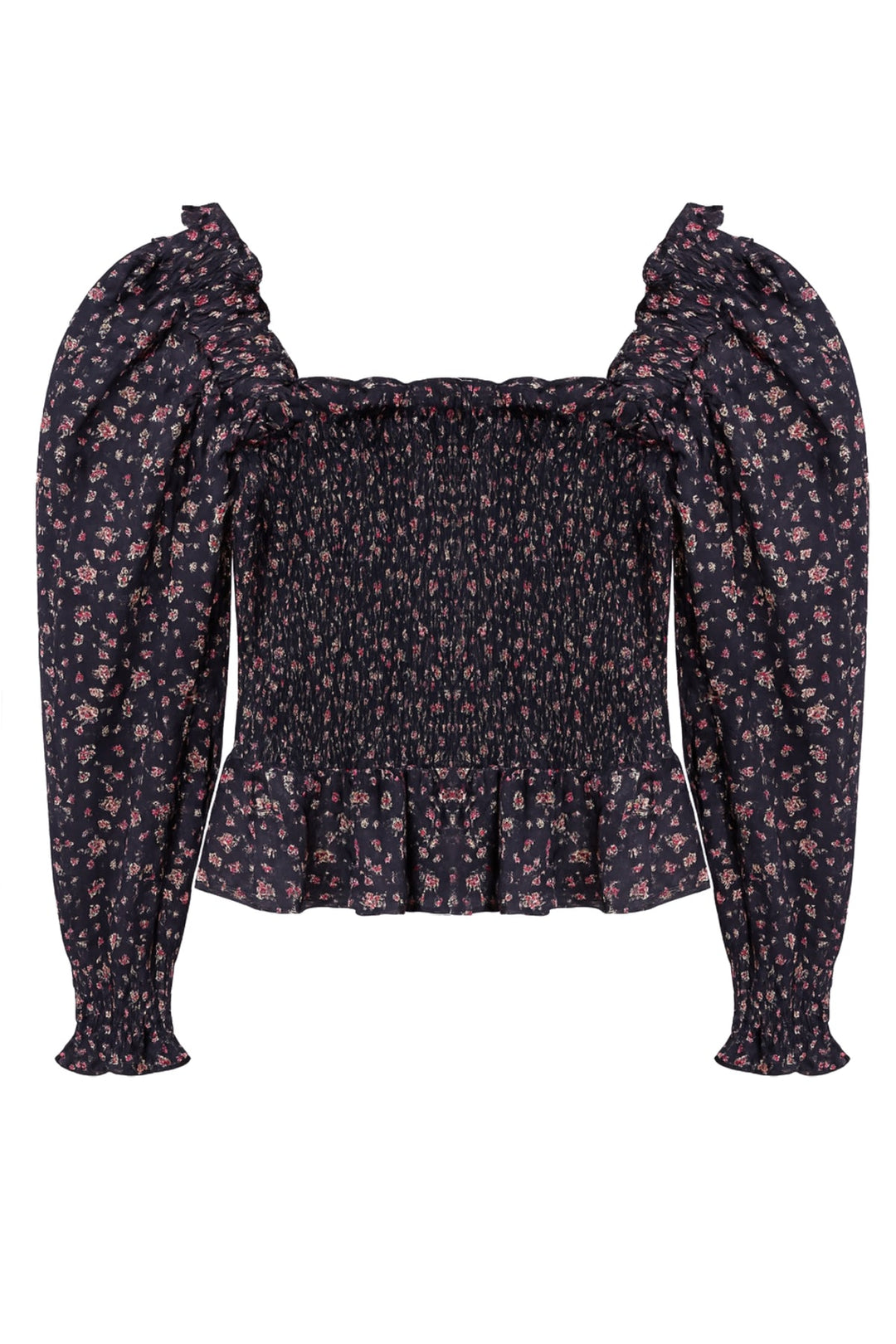 Tween Tops | Mikaela Top - Midnight Ditsy | Katie J NYC