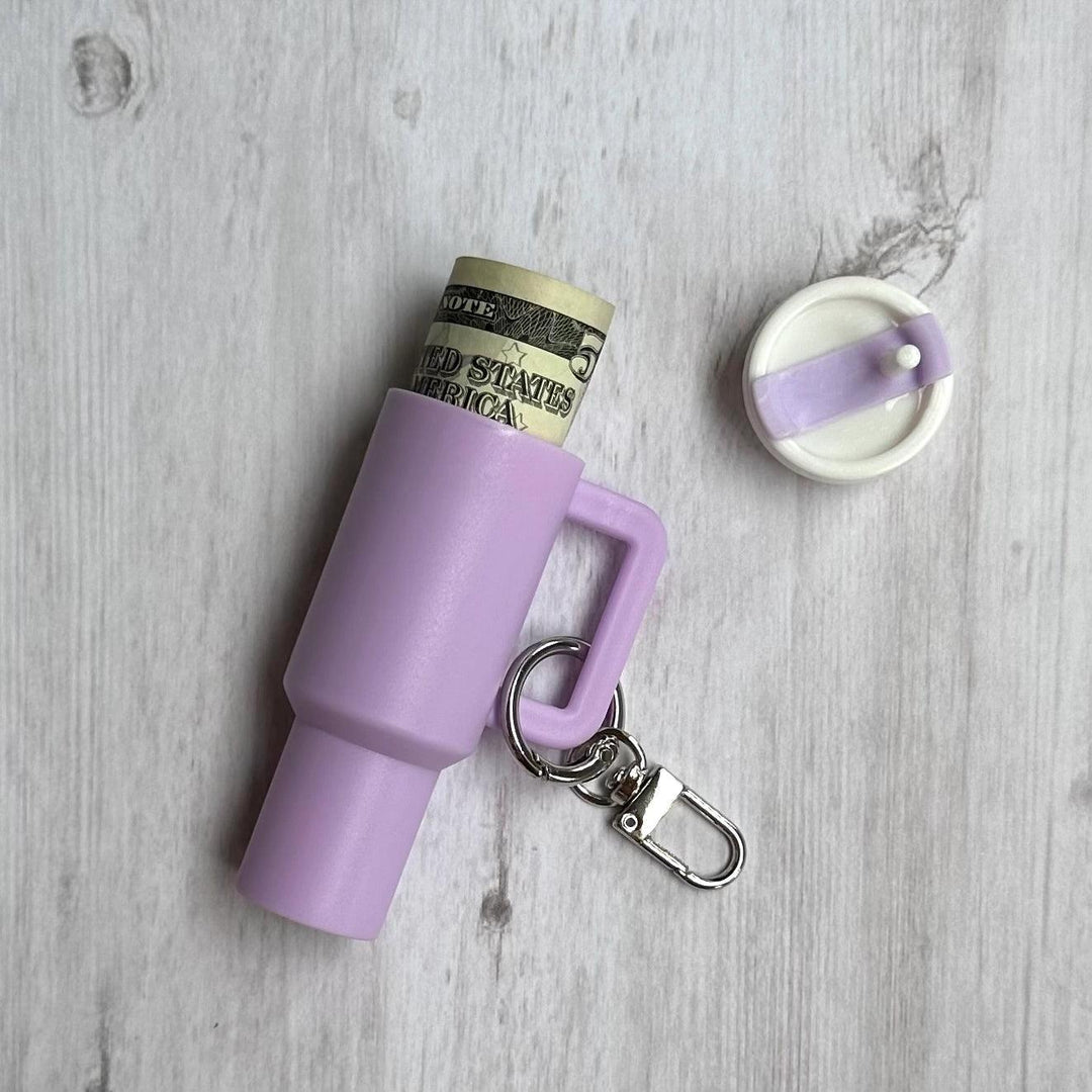 Mini Tumbler in Liliac Key Chain from Iconic Mi
