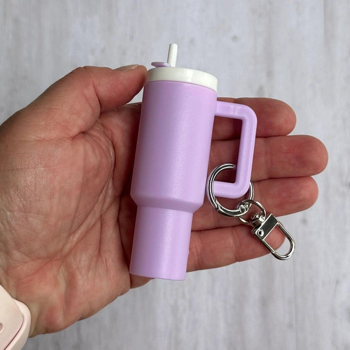Mini Tumbler in Liliac Key Chain from Iconic Mi