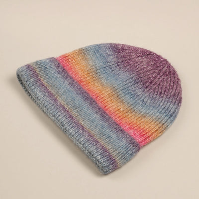 Multi Gradient Beanie Hat from Fashion City