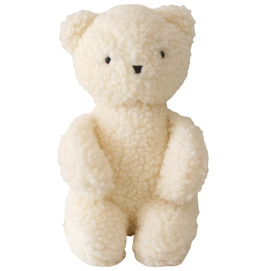 ivory sherpa teddy bear