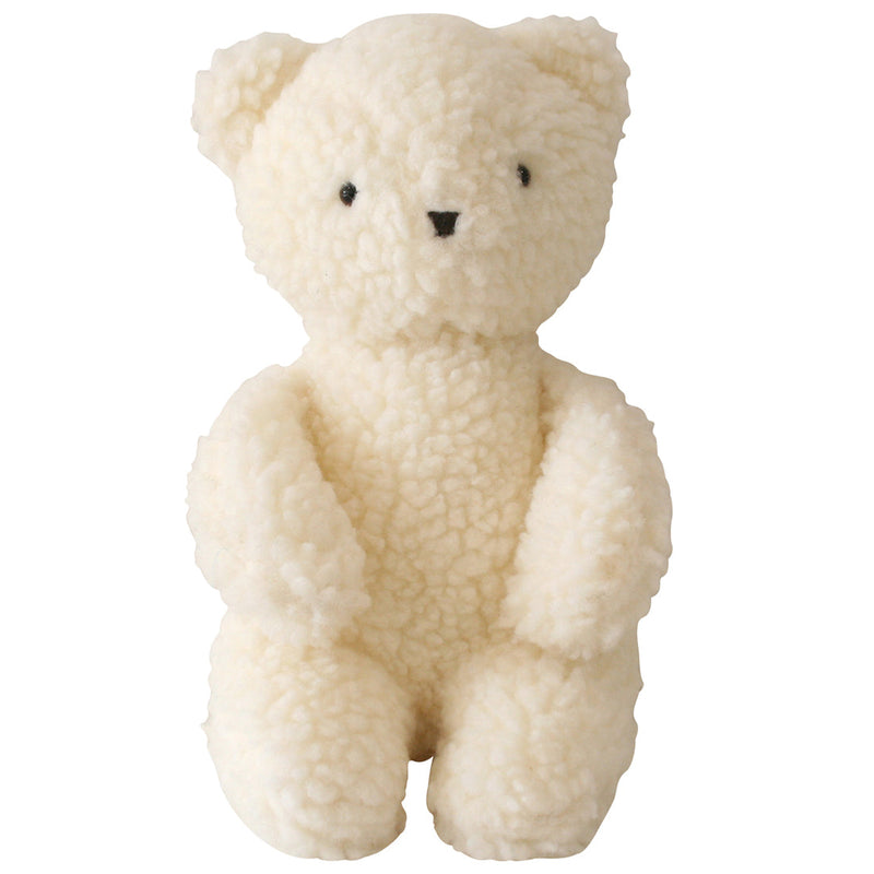 ivory sherpa teddy bear