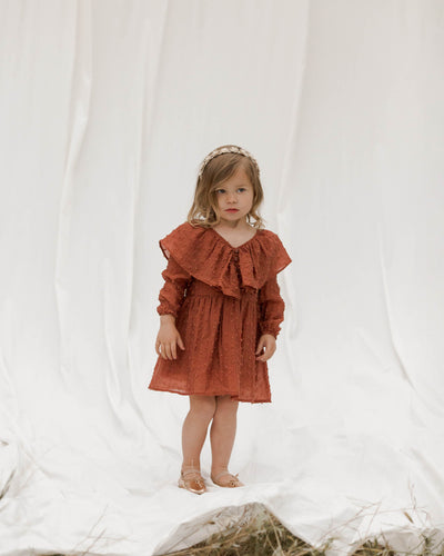 Girls Dresses |Claudette Dress in Berry | Noralee