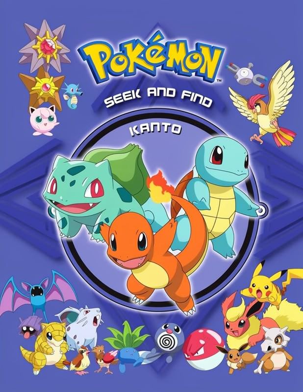 Pokemon seek and find book 