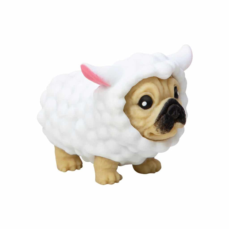 pug dressed as a lamb