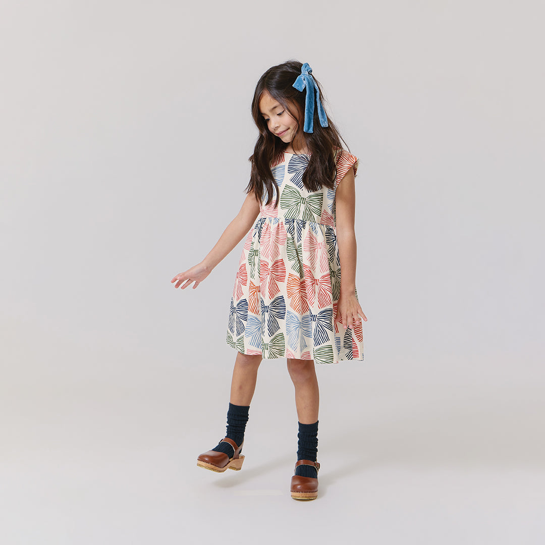 pink chicken bow dress Pink Chicken Girls Kelsey Dress