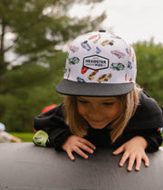 Kids Hats | Brim Hats- Pitstop Snapback | Headster Kids