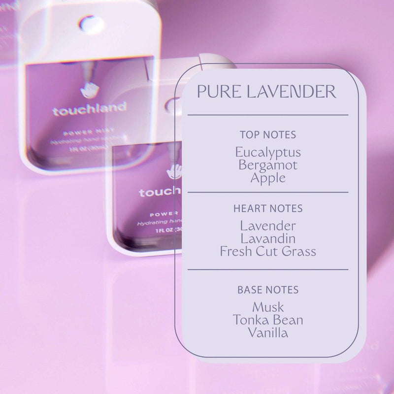 Power Mist Lavender Sanitizer from Touchland