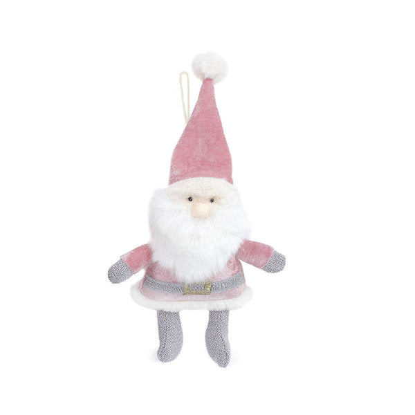 Holiday Ornament | Santa Claus- Pink | Mon Ami
