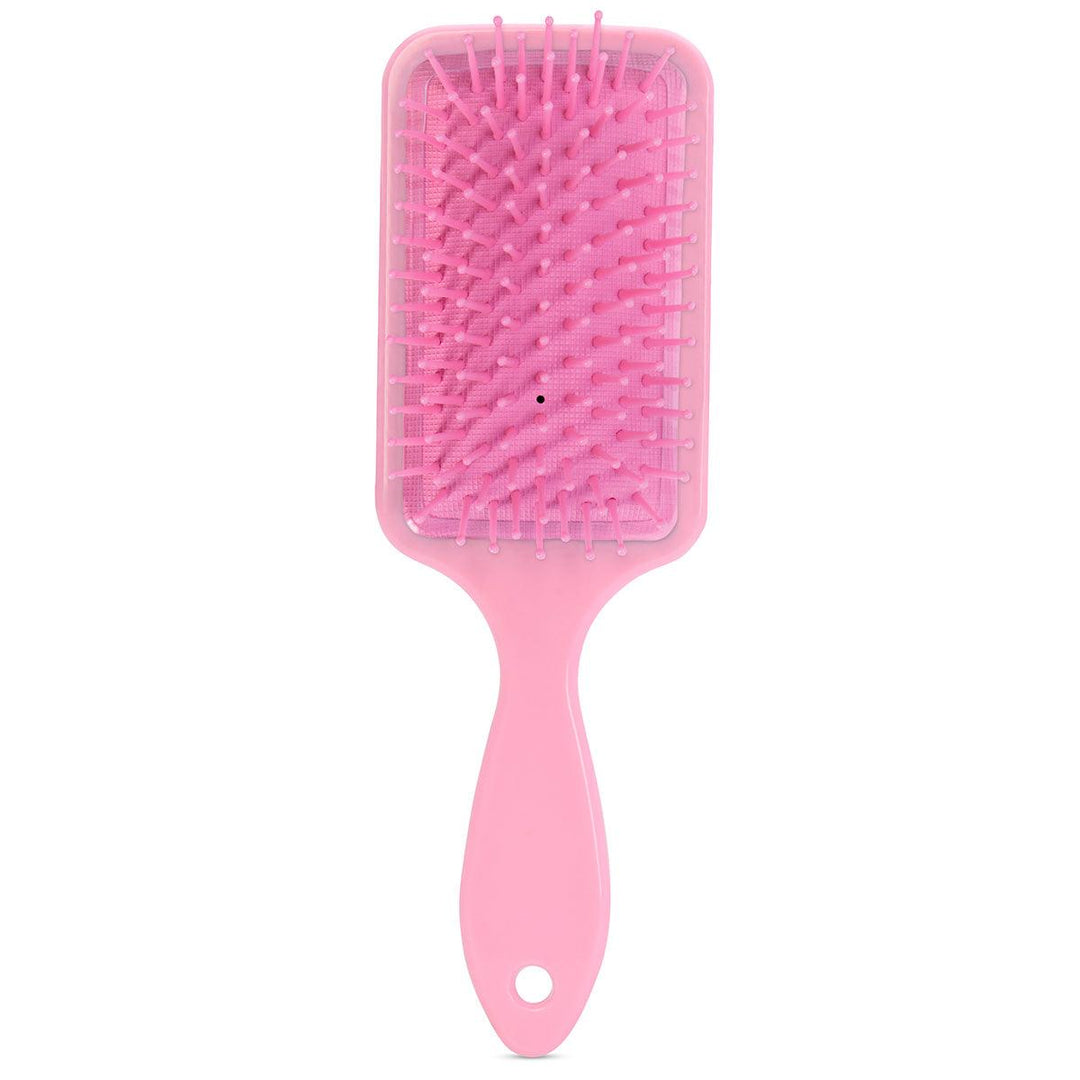 the front of the brush that shows the bristles. 