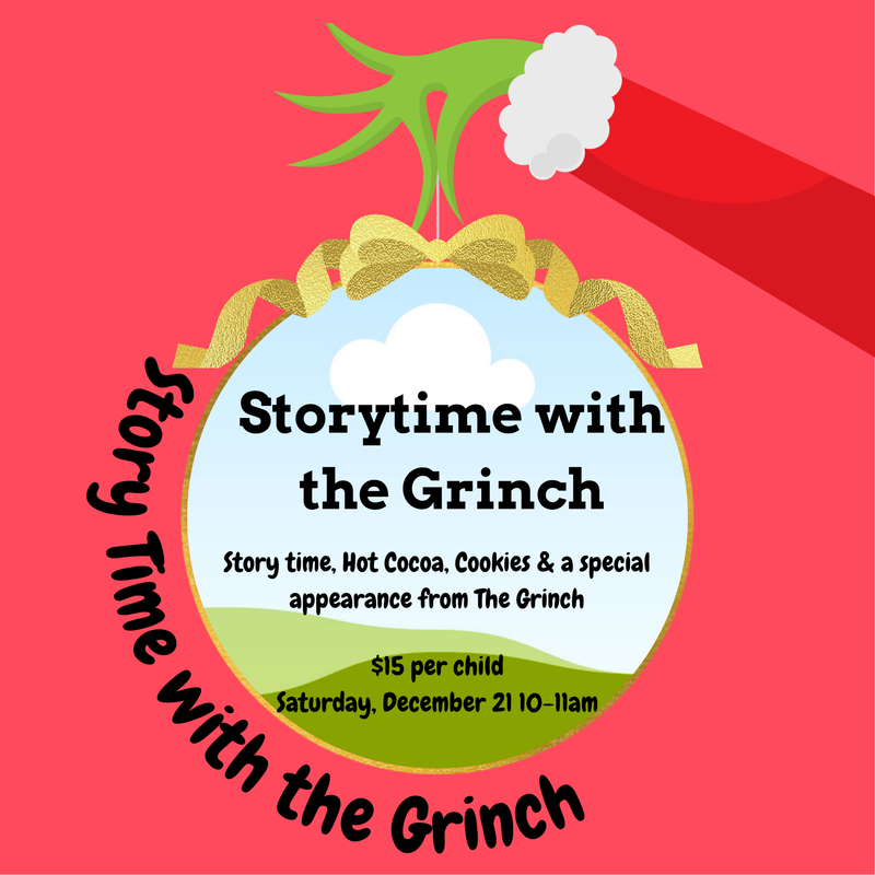 Event | Grinch Story Time Event | Saturday, Dec 21st