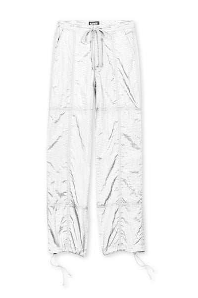 Tween Bottoms | Gwen Parachute Pant in White | Katie J NYC
