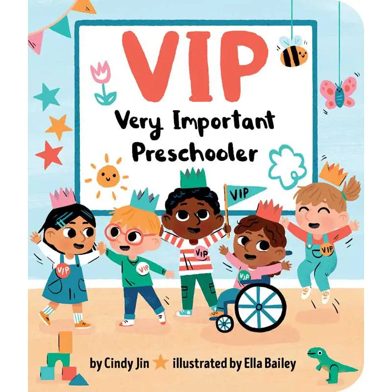 Board Book | VIP: Very Important Preschooler | Cindy Jin