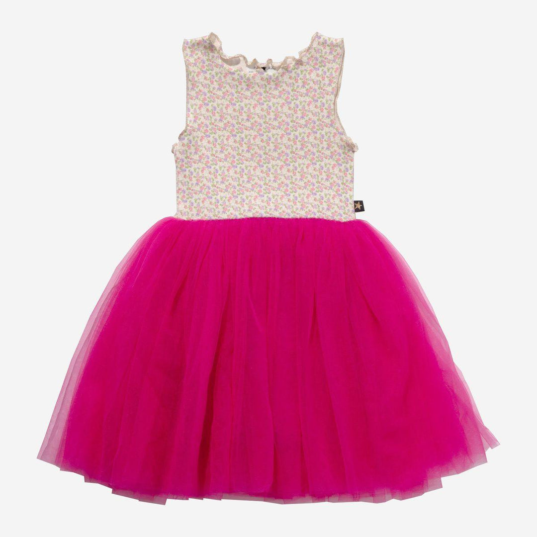 Girl Dresses | Vintage Flower 7 Tutu Dress | Petite Hailey