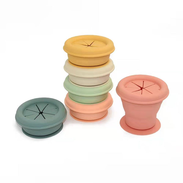 Silicone Snack Cup | Snack Cup- Assorted | O.B. Designs