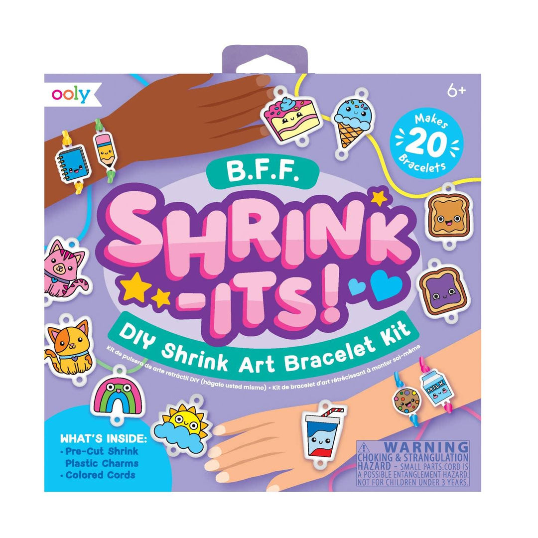 shrink it kit in BFF bracelet theme 