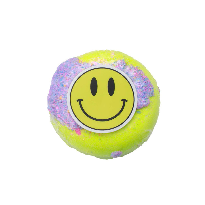 Bath Bombs |Yellow Preppy Donut Bath Bomb and Sticker Pack | garb2ART Cosmetics