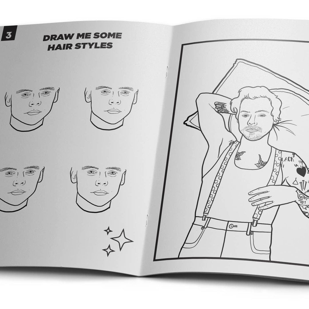 Activity Book | Harry Styles Activity Book | Studio Soph - The Ridge Kids