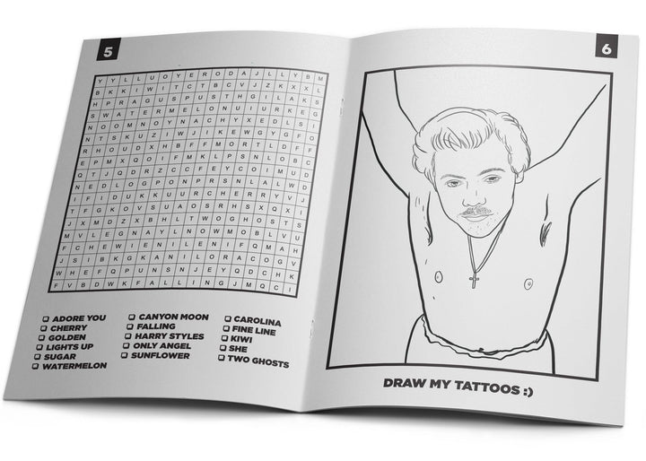 Activity Book | Harry Styles Activity Book | Studio Soph - The Ridge Kids
