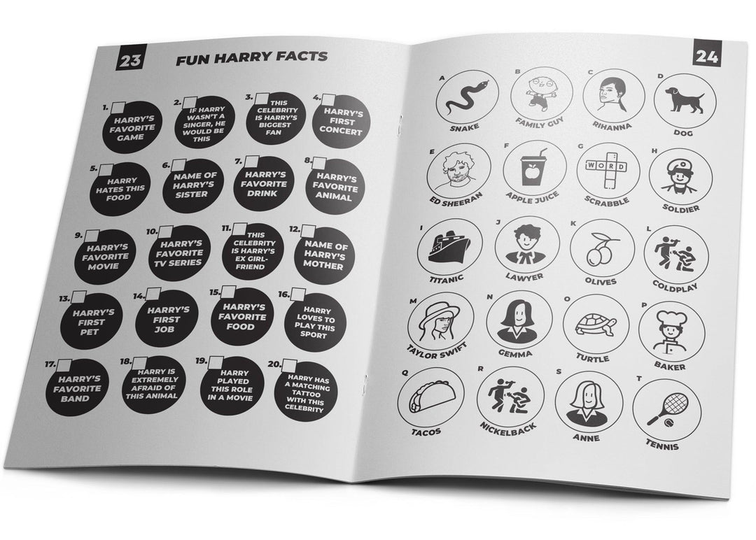 Activity Book | Harry Styles Activity Book | Studio Soph - The Ridge Kids