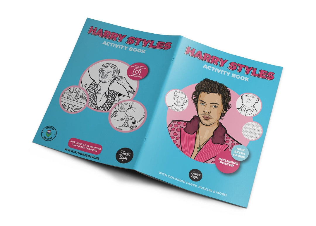 Activity Book | Harry Styles Activity Book | Studio Soph - The Ridge Kids