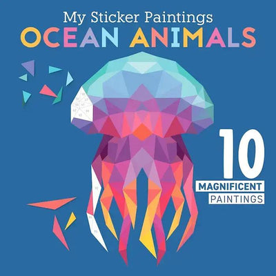 Activity Book | My Sticker Paintings: Ocean Animals | Wellspring - The Ridge Kids