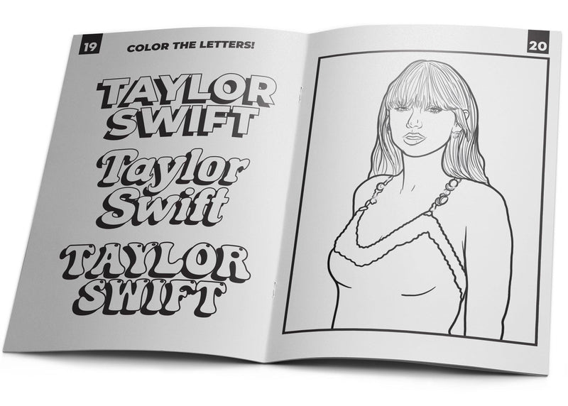 Activity Book | Taylor Swift Activity Book | Studio Soph - The Ridge Kids