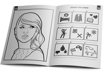 Activity Book | Taylor Swift Activity Book | Studio Soph - The Ridge Kids