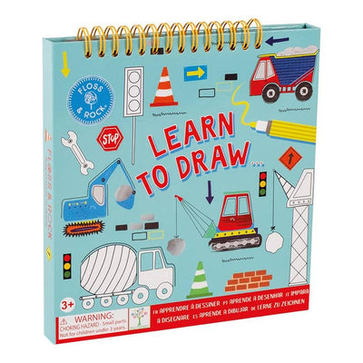 Activity Book |Construction Learn To Draw Art Set | Floss and Rock - The Ridge Kids