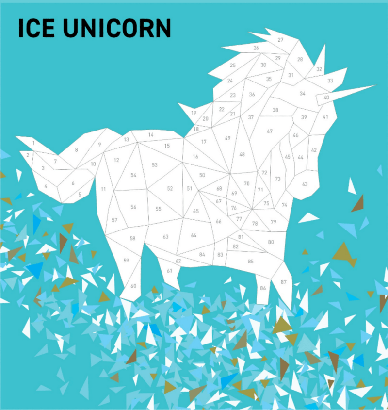 Activity Book| My Sticker Paintings: Unicorns | Wellspring - The Ridge Kids