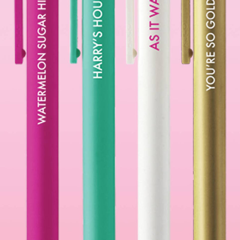 Pens | Harry Styles Gel Pen Set | Sammy Gorin