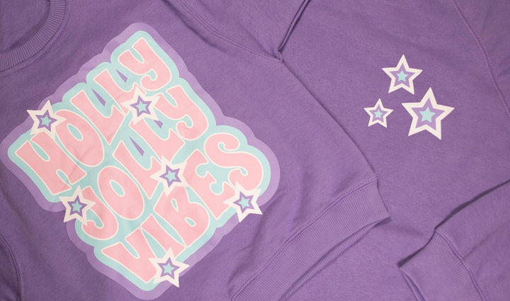 Adult Sweatshirt | Holly Jolly Vibes Sweatshirt | XOXO by Magpies - The Ridge Kids