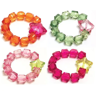 Bracelet | Rock Candy: Star- assorted | Bottleblond Jewels