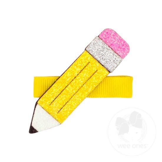 Alligator Clip | Glitter Pencil | Wee Ones - The Ridge Kids