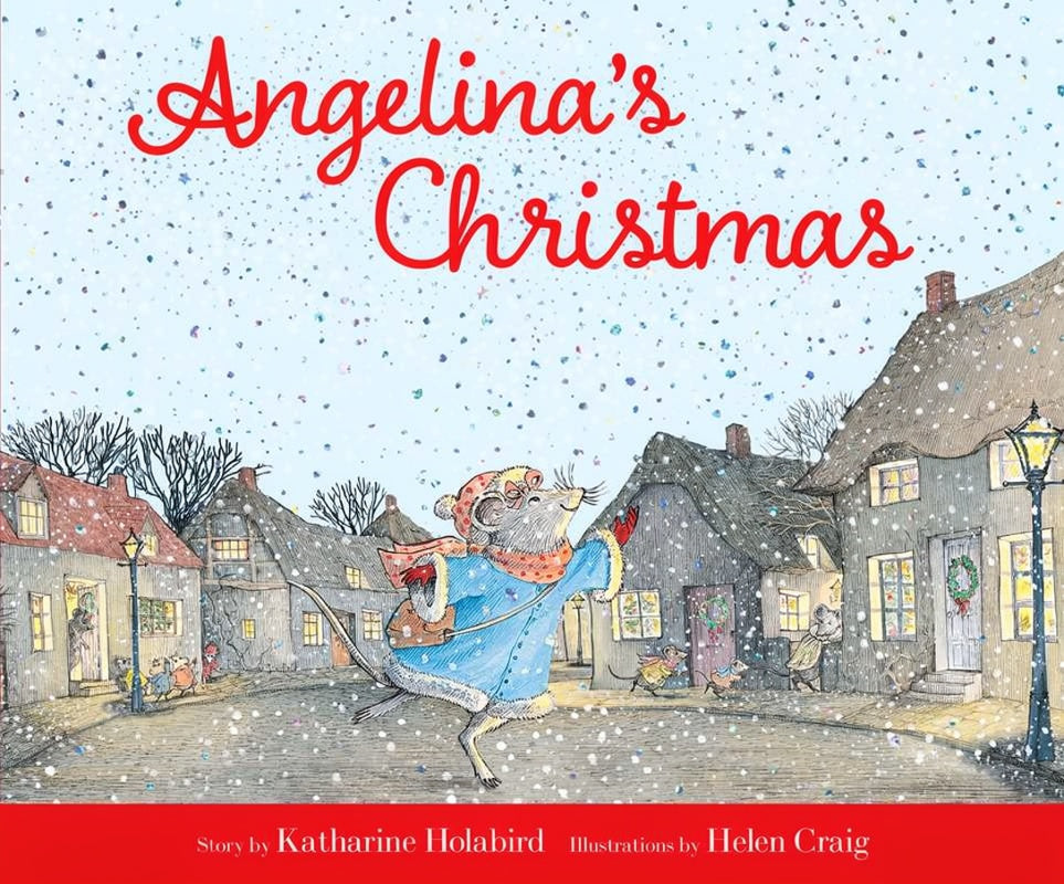 Book titled Angelinas Christmas 
