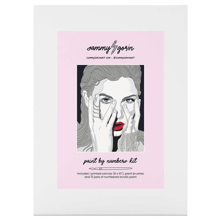 Arts and Crafts | Paint by Numbers Kit: Taylor Swift- Reputation | Sammy Gorin - The Ridge Kids